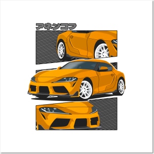 Toyota Supra MK5 (A90) Posters and Art